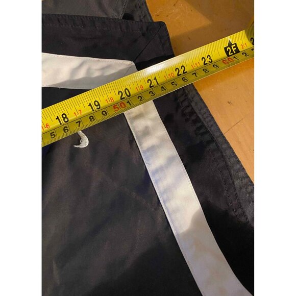 NIKE Swim Pool Trunks Mens 38 Spellout Black Summer Board Shorts Beach - Picture 9 of 10